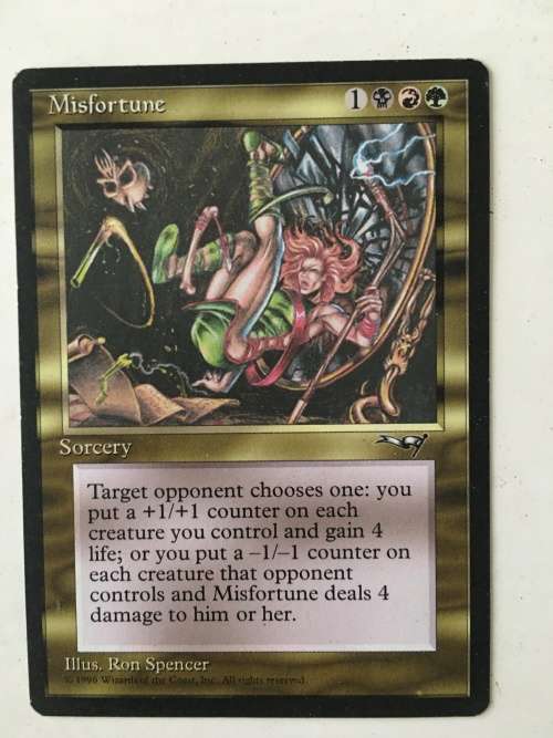 MAGIC THE GATHERING - MISFORTUNE - ALLIANCES