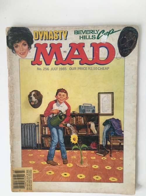 VINTAGE MAD MAGAZINE 1985 NO. 256