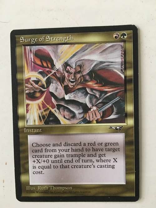 MAGIC THE GATHERING  - SURGE OF STRENGTH -  ALLIANCES