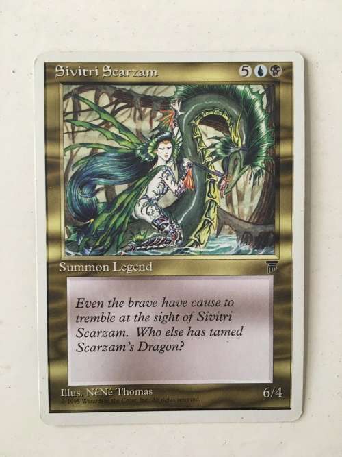 MAGIC THE GATHERING - SIVITRI SCARZAM - LEGENDS