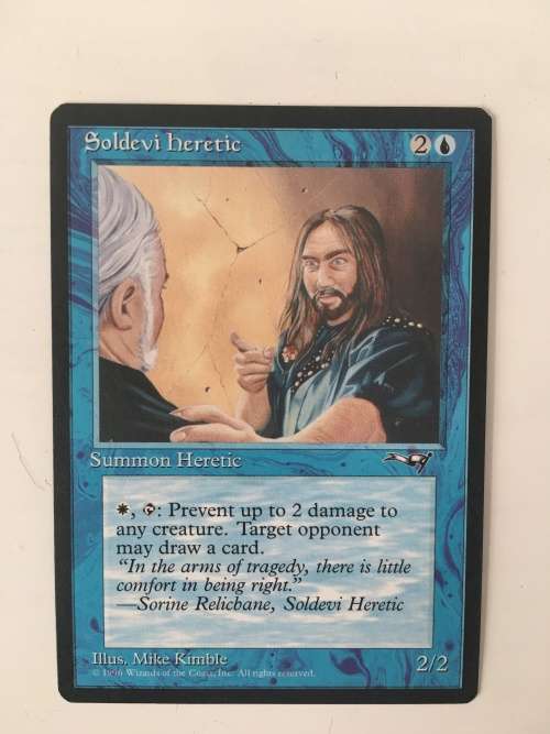 MAGIC THE GATHERING - SOLDEVI HERETIC - ALLIANCES - SET OF 4 CARDS