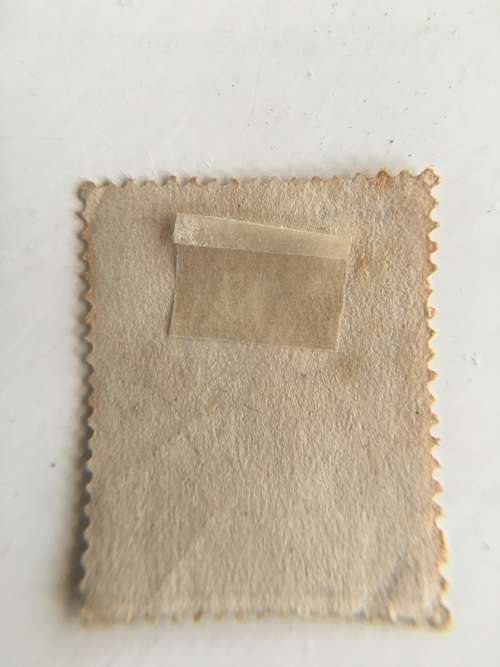 AUSTRALIA  1  1/2  PENCE BROWN KING GEORGE STAMP USED