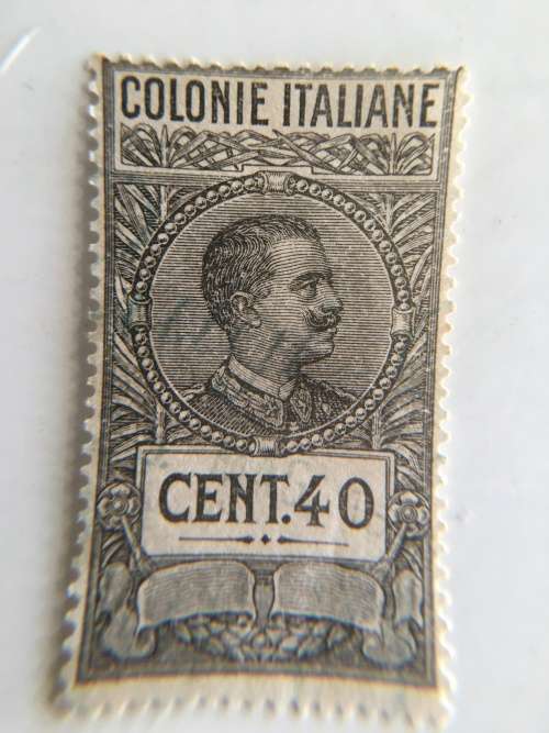 ITALY  UNUSED 40 CENT STAMP