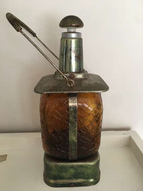 VINTAGE MUSICAL BRANDY BOTTLE