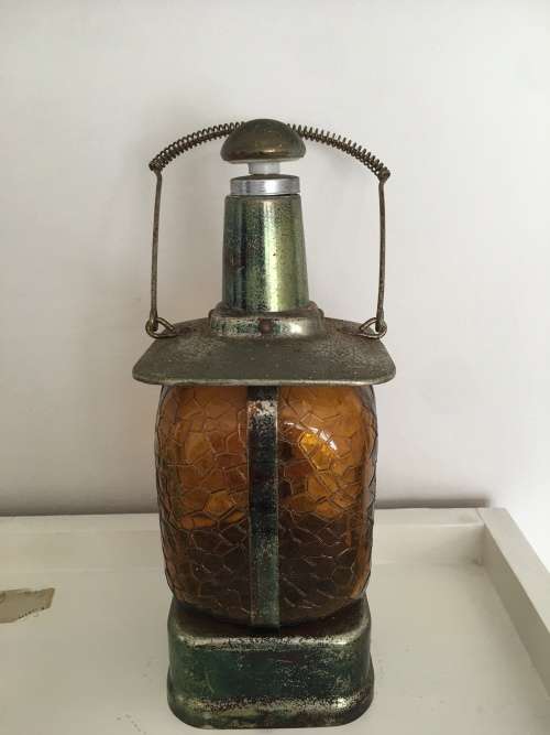 VINTAGE MUSICAL BRANDY BOTTLE