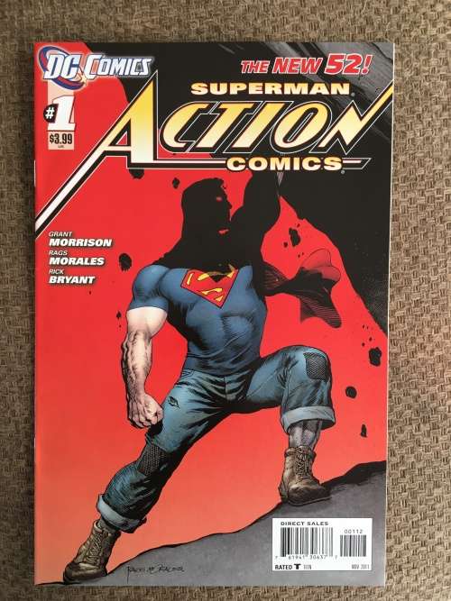 DC COMICS - ACTION COMICS - SUPERMAN -  NO. 1 - 2011  - AS NEW