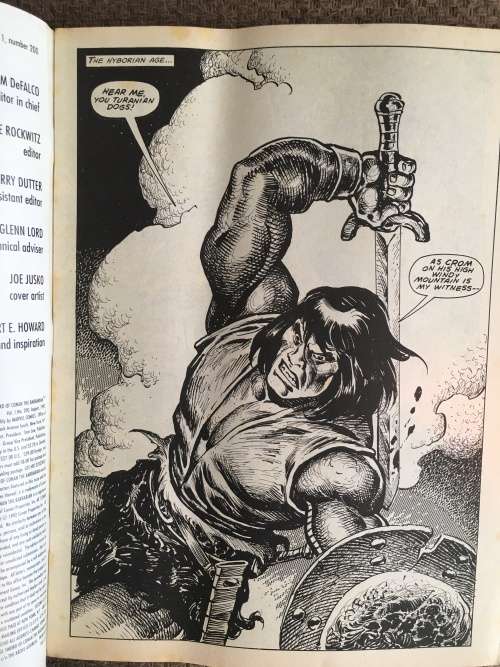 MARVEL COMICS - THE SAVAGE SWORD OF CONAN -  VOL. 1 NO. 200  1992