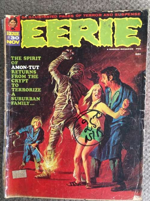 VINTAGE EERIE COMIC MAGAZINE - NO. 30 - 1970