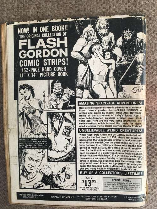 VINTAGE EERIE COMIC MAGAZINE - NO. 30 - 1970