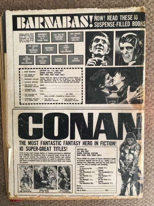 VINTAGE VAMPIRELLA  MAGAZINE - NO. 4 - 1969
