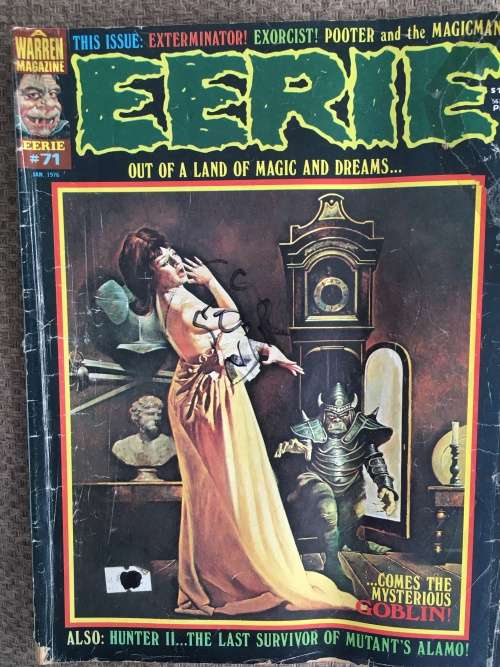 VINTAGE  EERIE MAGAZINE NO. 71  - 1976