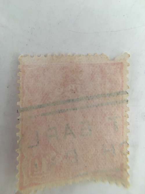 AUSTRALIA USED TWO THRE HALF PENCE STAMP
