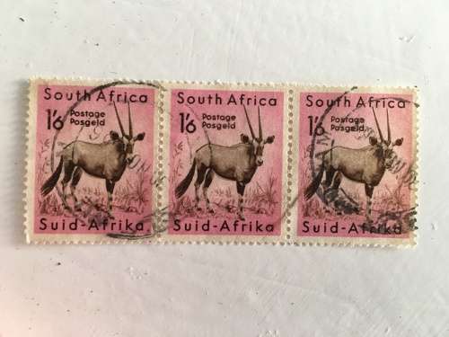 SOUTH AFRICA USED TRIPLE LOT OF KUDO STAMPS