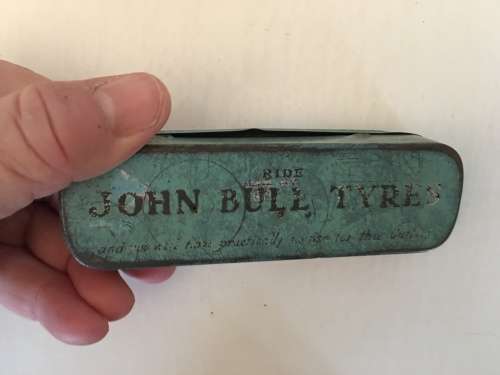 VINTAGE BICYCLE REPAIR KIT TIN