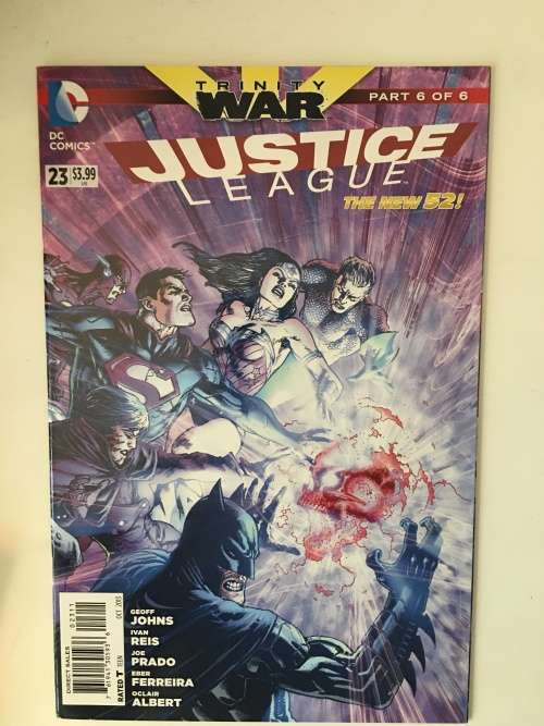 DC COMICS -  JUSTICE LEAGUE -  TRINITY WAR -  NO. 23 - 2013