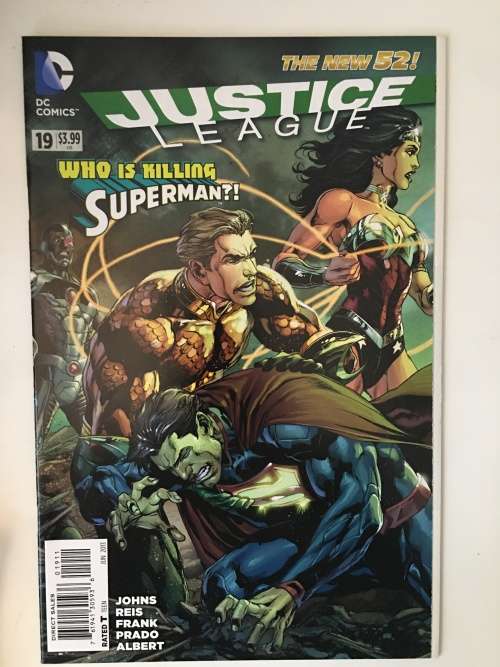 DC COMICS - JUSTICE LEAGUE - NO. 19 -  2013