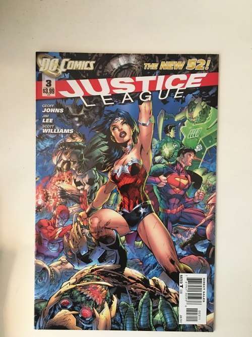 DC COMICS - JUSTICE LEAGUE NO. 3  - 2012