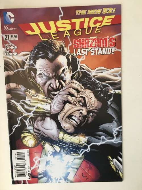 DC COMICS - JUSTICE LEAGUE - NO. 21-  2013