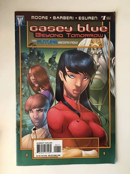 WILDSTORM COMICS - CASEY BLUE - BEYOND TOMORROW - NO. 1 -  2008