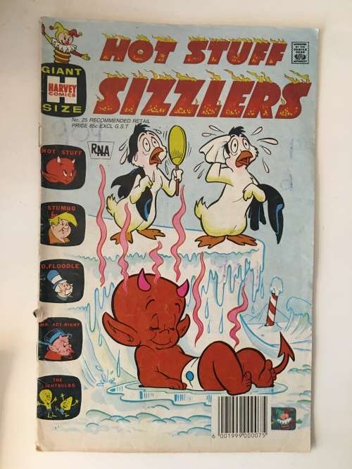GIANT HARVEY COMICS - HOT STUFF SIZZLERS - NO. 25 - 1988 SOUTH AFRICAN COMIC