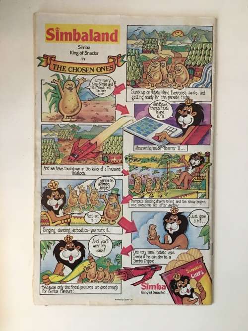 HARVEY COMICS - BABY HUEY -  NO. 63 - 1992 - A SOUTH AFRICAN COMIC