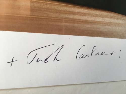 AUTOGRAPHED / SIGNED - JUSTIN WELBY ARCHBISHOP OF CANTERBURY KING CHARLES CORONATION!!!!!!!