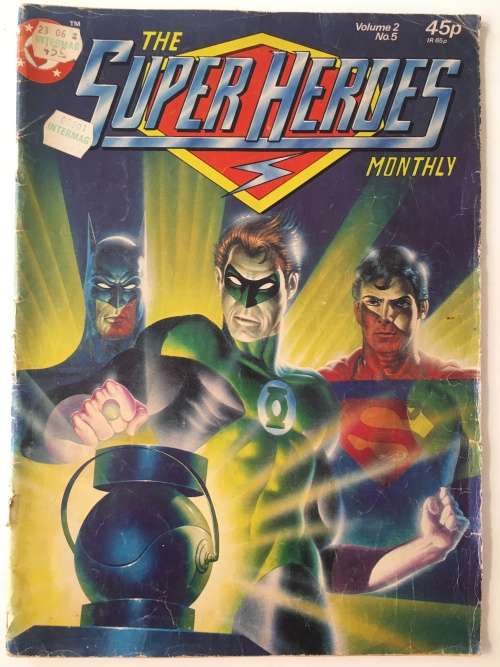 DC MAGAZINE COMIC - THE SUPER HEROES -  VOL. 2 NO. 5 -  1982
