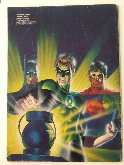 DC MAGAZINE COMIC - THE SUPER HEROES -  VOL. 2 NO. 5 -  1982