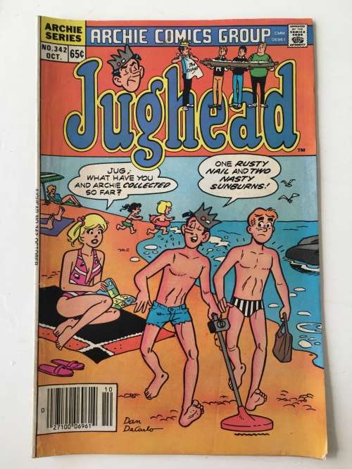 ARCHIE SERIES COMICS - JUGHEAD - NO. 342 - 1985