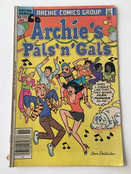 ARCHIE SERIES COMICS - ARCHIES PALS N GALS -  NO. 172 -  1984