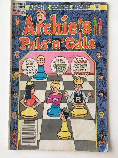 ARCHIE SERIES COMICS - ARCHIES PALS N GALS -  NO. 162 -  1983