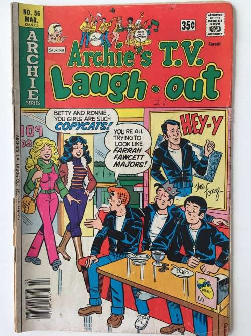 ARCHIE SERIES COMICS - ARCHIES TV LAUGH - OUT - NO. 56 -  1978