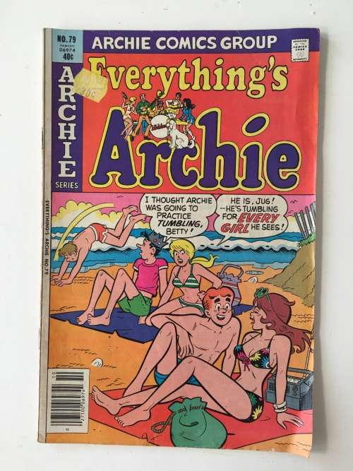 ARCHIE SERIES SERIES COMICS - EVERYTHING`S ARCHIE - NO. 79 -  1979
