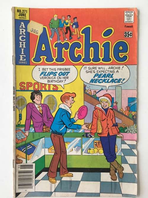 ARCHIE SERIES COMICS - ARCHIE  NO. 271 - 1978