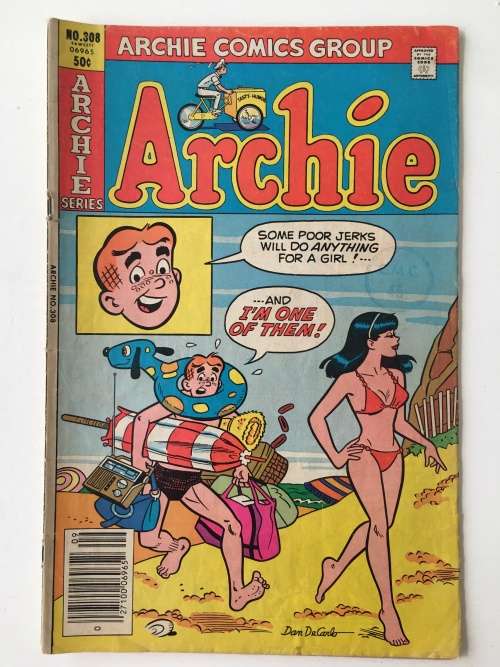 ARCHIE SERIES COMICS - ARCHIE - NO. 308 - 1981