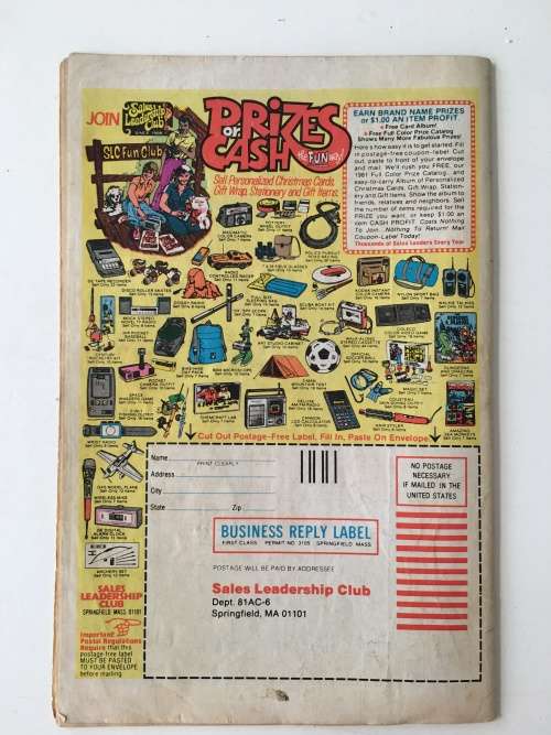 ARCHIE SERIES COMICS - ARCHIE - NO. 308 - 1981