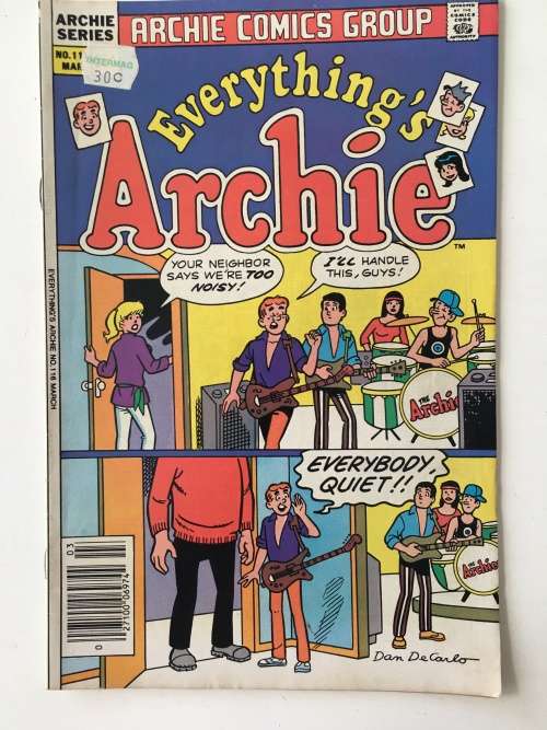 ARCHIE SERIES COMICS - EVERYTHING`S ARCHIE -  NO. 116 - 1985