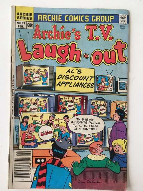 ARCHIE SERIES COMICS -  ARCHIES T.V. LAUGH- OUT - NO. 99 - 1985