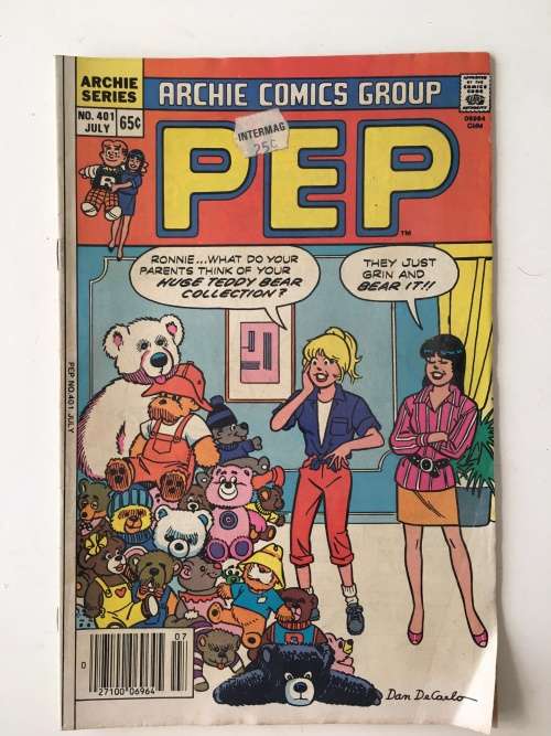 ARCHIE SERIES  COMICS - PEP- NO.  401 - 1985