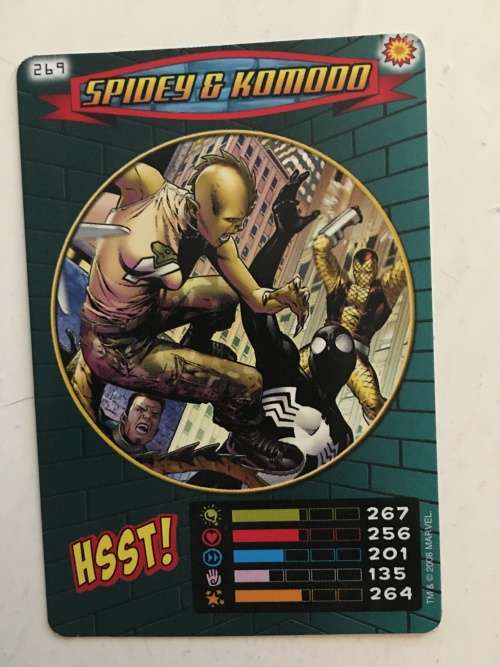 MARVEL -SPIDER-MAN HEROES & VILLIANS - SPIDEY & KOMODO