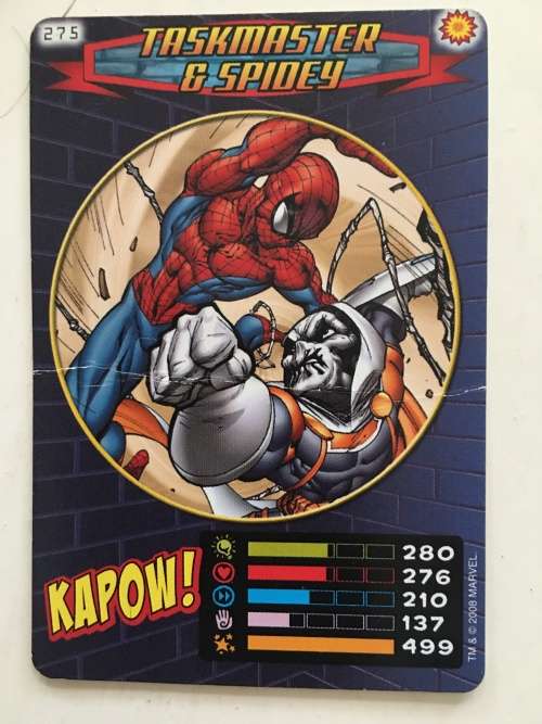 MARVEL -SPIDER-MAN HEROES & VILLIANS - TASKMASTER & SPIDEY