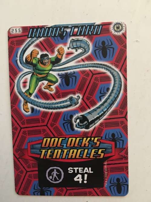 MARVEL -SPIDER-MAN HEROES & VILLIANS - BONUS CARD