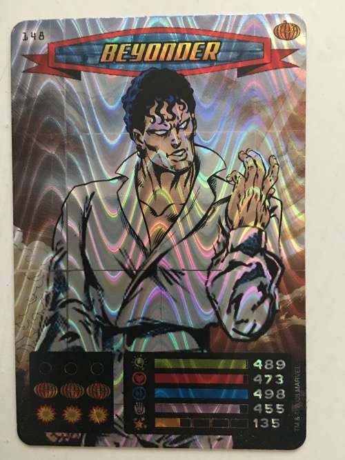 MARVEL -SPIDER-MAN HEROES & VILLIANS - 3D FOIL CARD BEYONDER