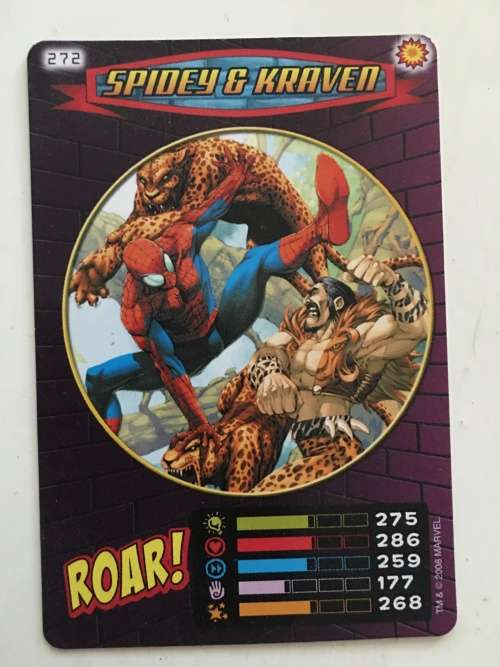 MARVEL -SPIDER-MAN HEROES & VILLIANS - SPIDEY & KRAVEN