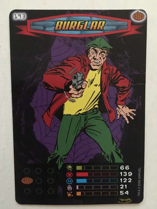 MARVEL -SPIDER-MAN HEROES & VILLIANS - BURGLAR