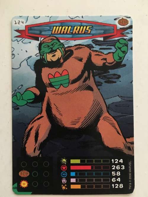 MARVEL -SPIDER-MAN HEROES & VILLIANS - WALRUS