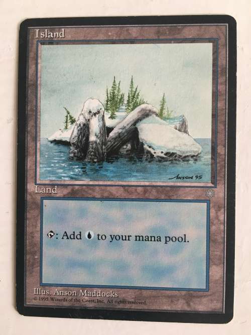 MAGIC THE GATHERING ISLAND SET OF CARDS ICE AGE