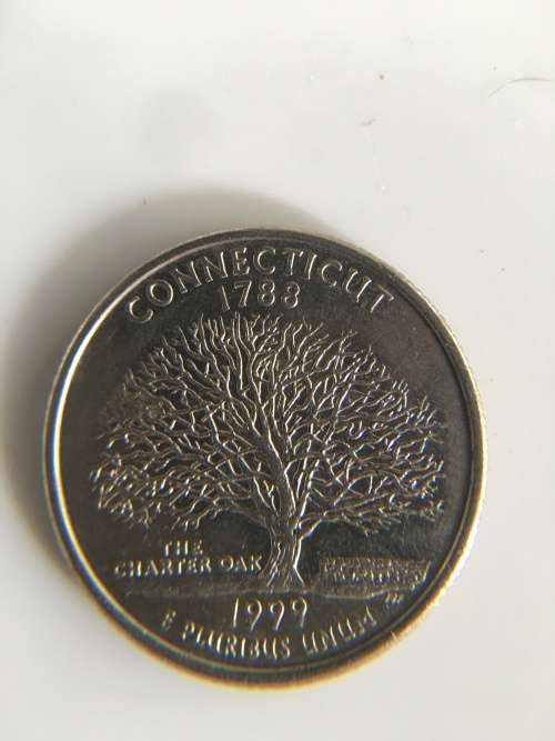 AMERICA QUATER DOLLAR  STATE  CONNECTICUT