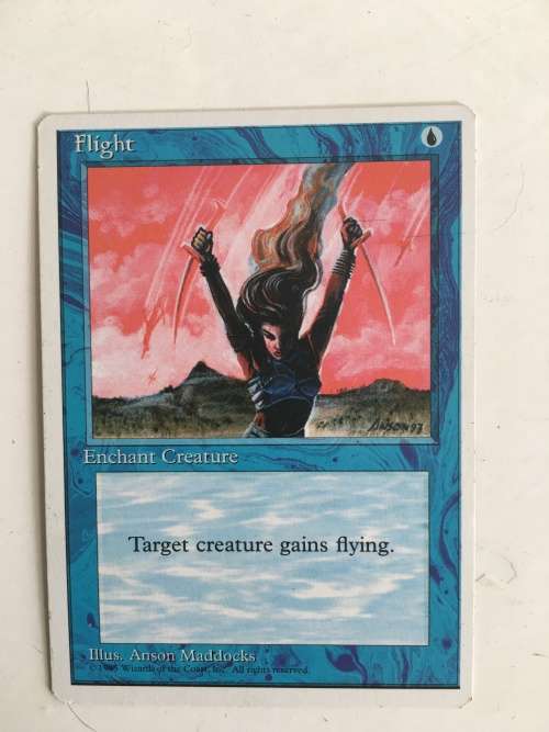 MAGIC THE GATHERING - FLIGHT X 3  AND ANOTHER 4TH EDITION