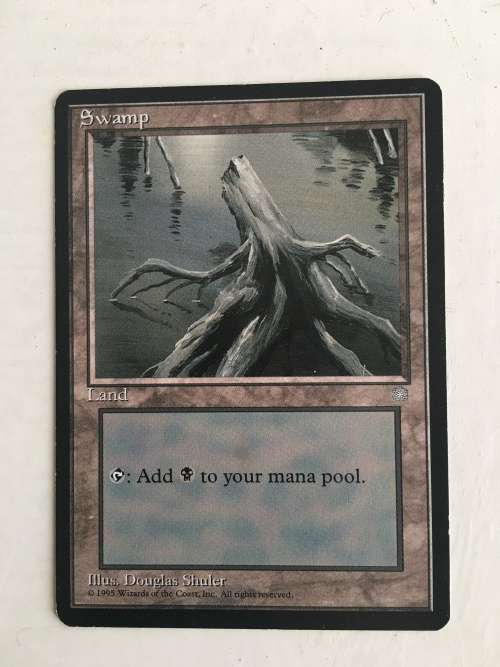 MAGIC THE GATHERING - 4X SWAMP CARDS